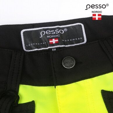 Bikses Pesso KD135G HI-VIS Uranus, dzeltenas 9