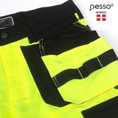 Bikses Pesso KD135G HI-VIS Uranus, dzeltenas 12