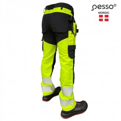 Bikses Pesso KD135G HI-VIS Uranus, dzeltenas 1