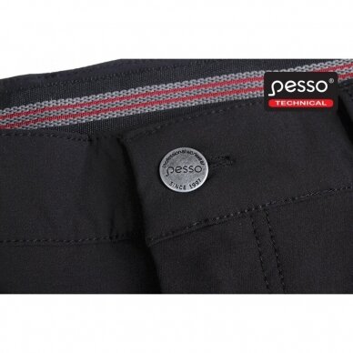 Bikses Pesso Mercury KD145B stretch, melnas 5 Bikses Pesso Mercury KD145B stretch, melnas 5