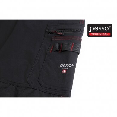 Bikses Pesso Mercury KD145B stretch, melnas 12 Bikses Pesso Mercury KD145B stretch, melnas 12