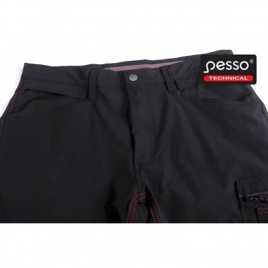 Bikses Pesso Mercury KD145B stretch, melnas 15 Bikses Pesso Mercury KD145B stretch, melnas 15