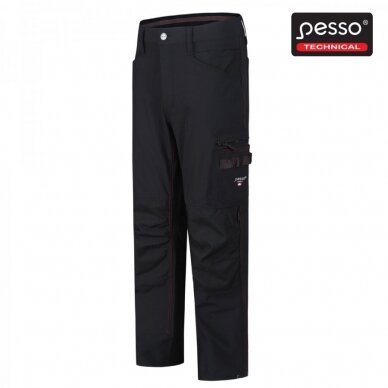 Bikses Pesso Mercury KD145B stretch, melnas 3 Bikses Pesso Mercury KD145B stretch, melnas 3