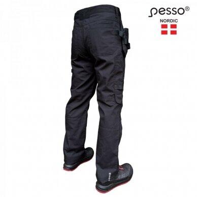 Kelnės Pesso Ripstop Pro KD115B, juodos 1 Kelnės Pesso Ripstop Pro KD115B, juodos 1