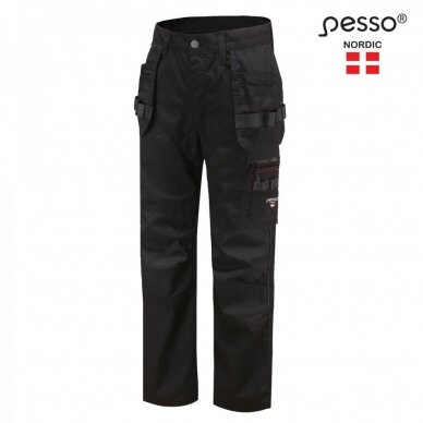 Kelnės Pesso Ripstop Pro KD115B, juodos 4 Kelnės Pesso Ripstop Pro KD115B, juodos 4