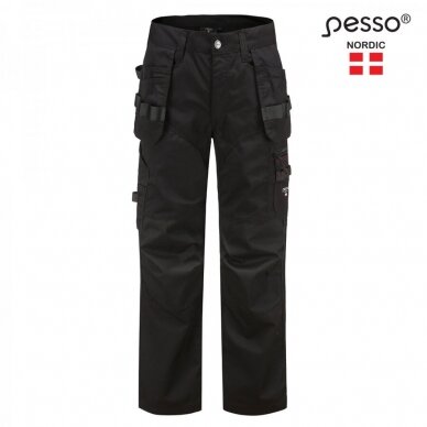 Kelnės Pesso Ripstop Pro KD115B, juodos 2 Kelnės Pesso Ripstop Pro KD115B, juodos 2
