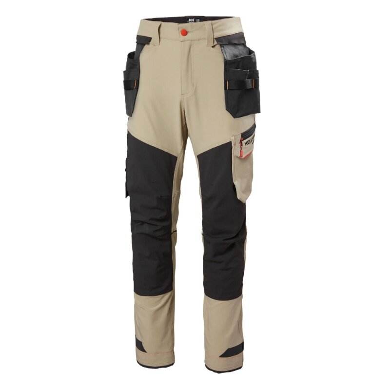 Kelnės HELLY HANSEN Kensington Construction, šviesiai pilkos Kelnės HELLY HANSEN Kensington Construction, šviesiai pilkos