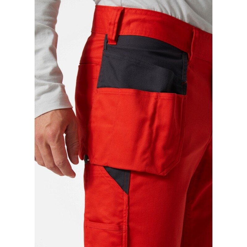 Bikses HELLY HANSEN Manchester Work Bikses, sarkanas 4