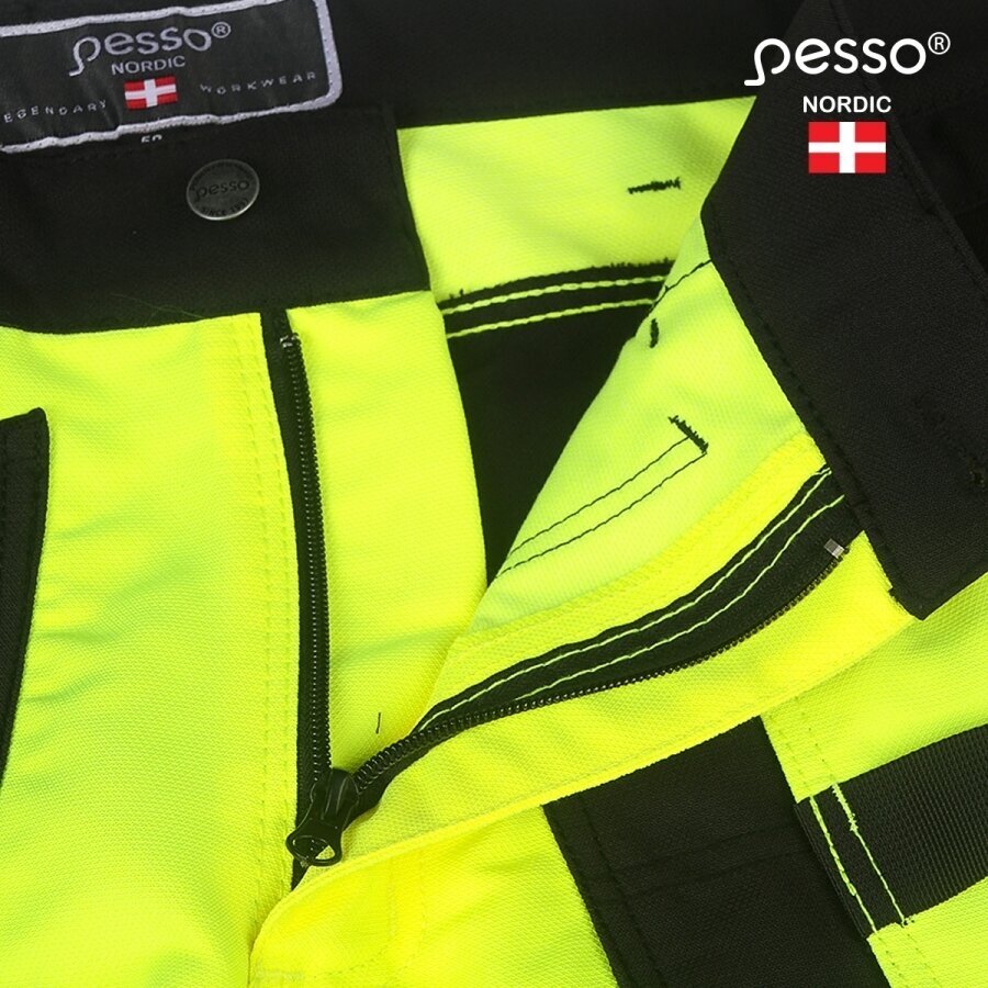 Bikses Pesso KD135G HI-VIS Uranus, dzeltenas 6