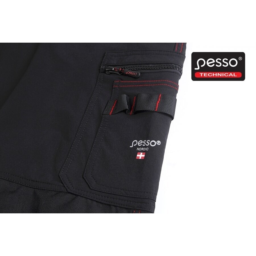 Bikses Pesso Mercury KD145B stretch, melnas 12 Bikses Pesso Mercury KD145B stretch, melnas 12