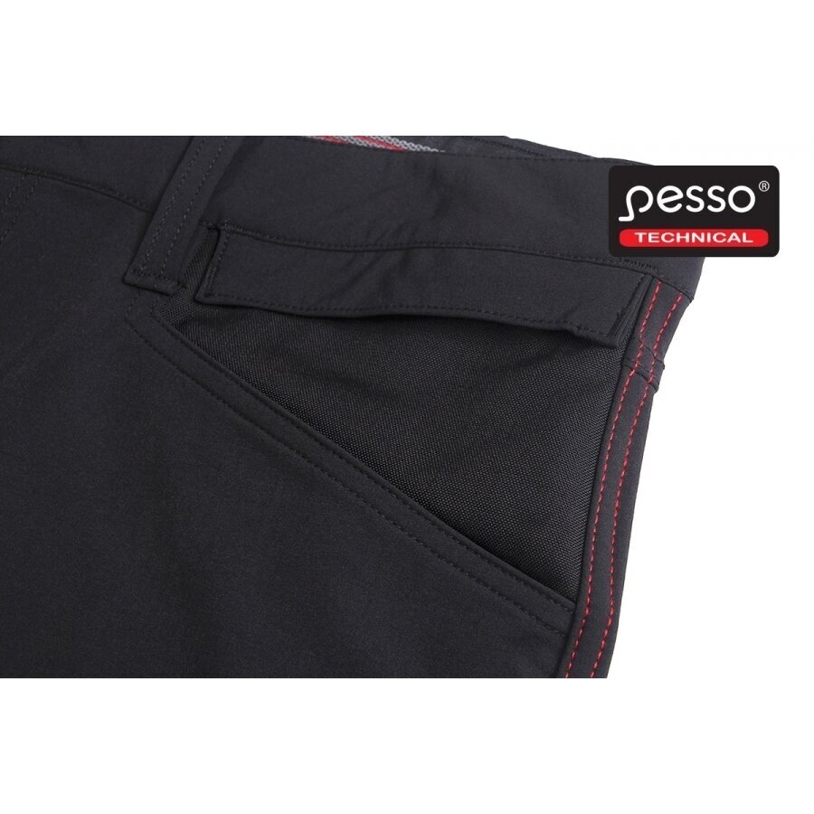 Bikses Pesso Mercury KD145B stretch, melnas 13 Bikses Pesso Mercury KD145B stretch, melnas 13