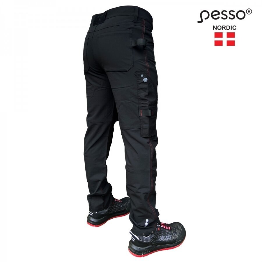 Bikses Pesso Mercury KD145B stretch, melnas 1 Bikses Pesso Mercury KD145B stretch, melnas 1