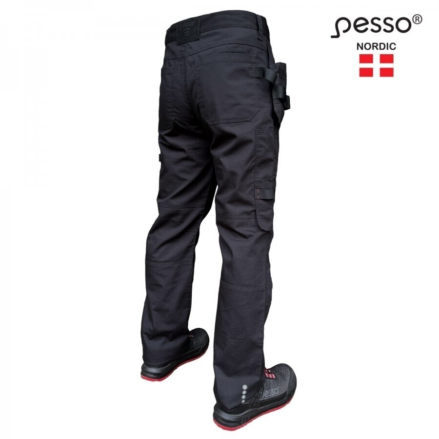 Kelnės Pesso Ripstop Pro KD115B, juodos 1 Kelnės Pesso Ripstop Pro KD115B, juodos 1