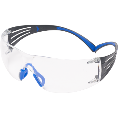 Brilles 3M SF401SGAF-BLU, caurspīdīgas