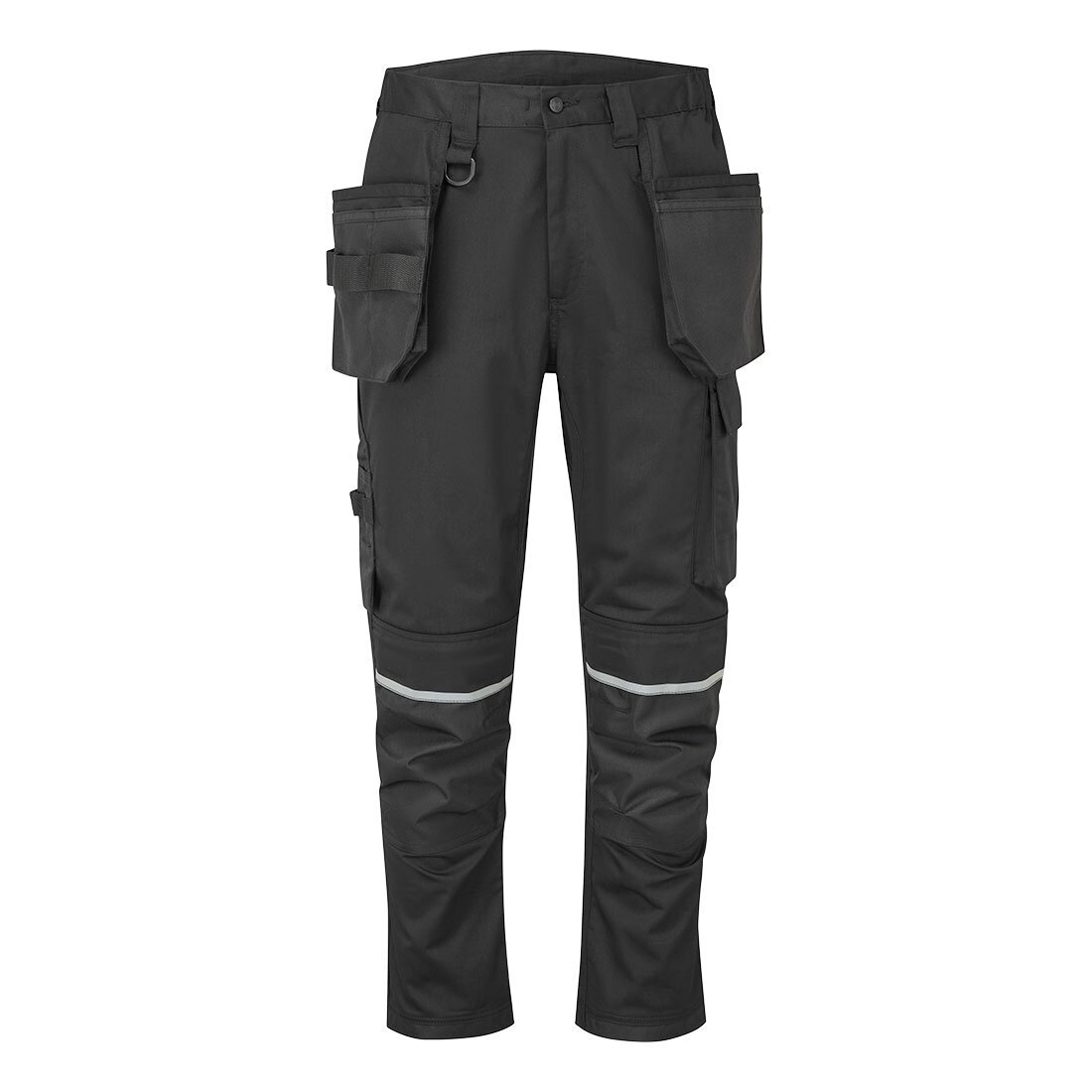 PORTWEST CD845 darba bikses, izgatavotas no elastīga auduma, ar piekarināmām kabatām 21