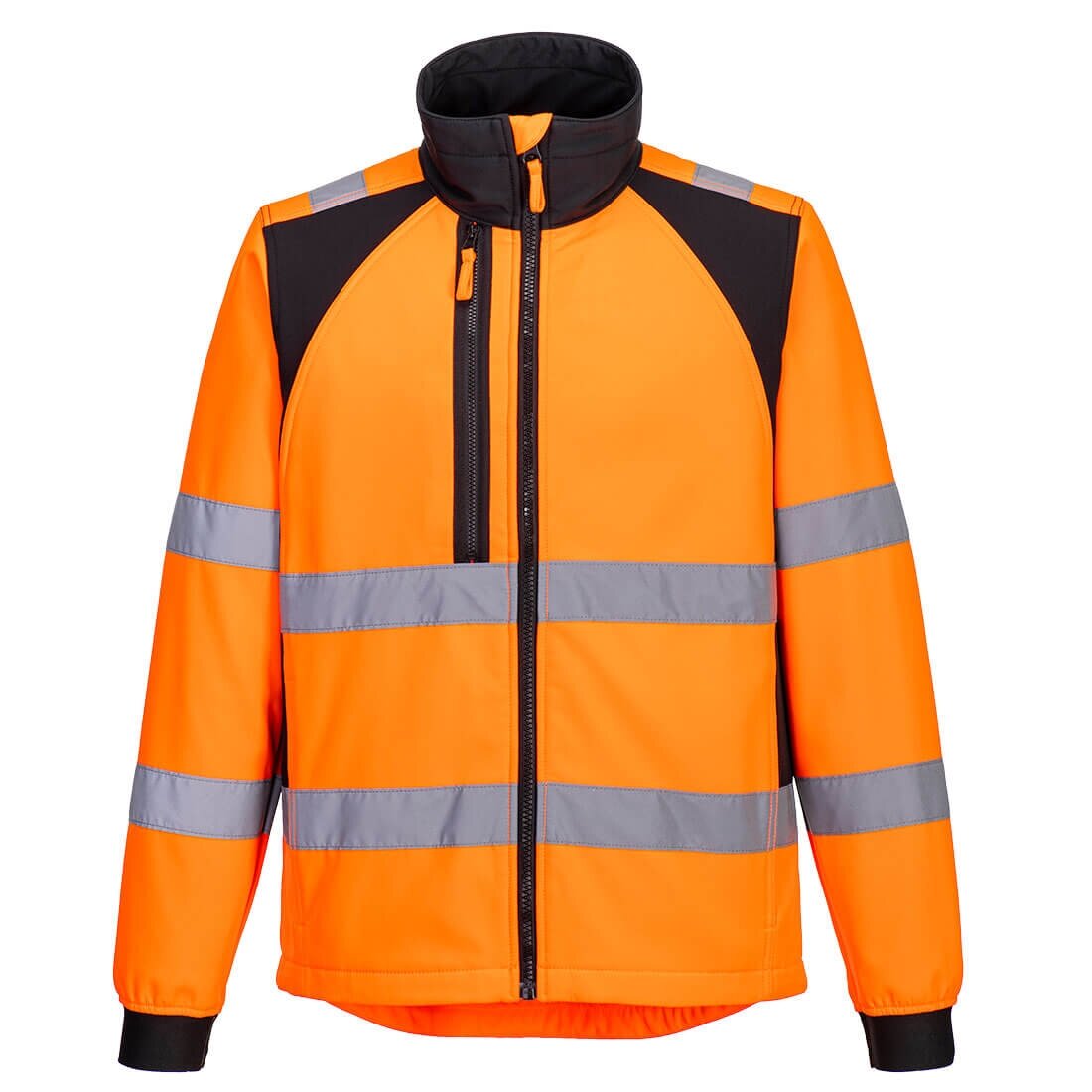 Augstas redzamības softshell darba jaka PORTWEST