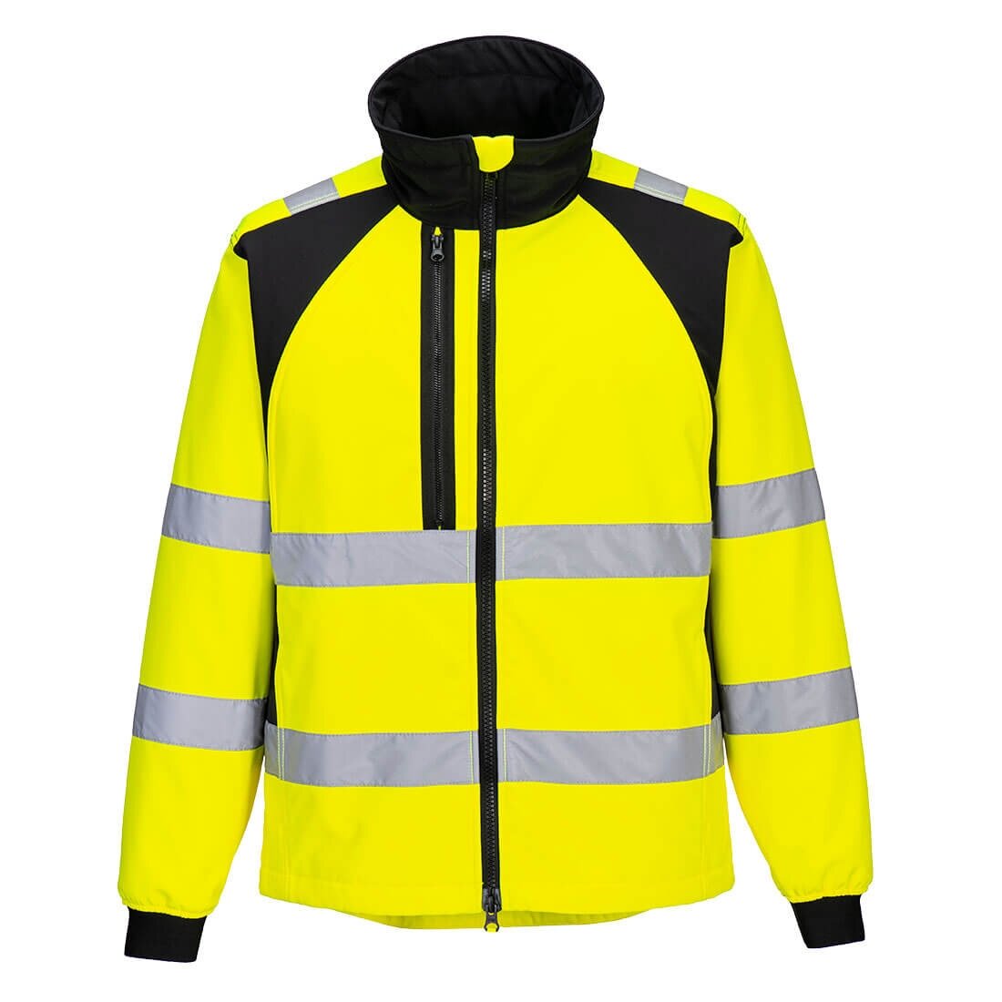 Augstas redzamības softshell darba jaka PORTWEST 4