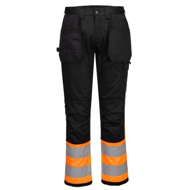 PORTWEST CD858 augstas redzamības darba bikses