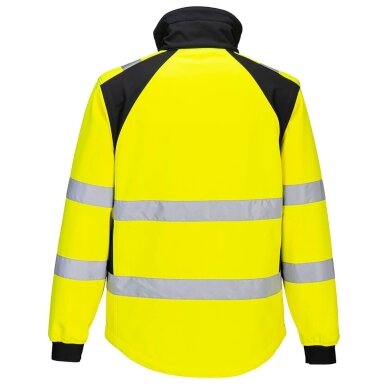 Augstas redzamības softshell darba jaka PORTWEST 3