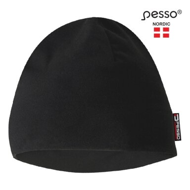 Cepure Pesso KSKF flīsa, melna