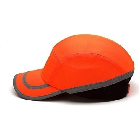 Cepure-ķivere BoSafety OS-Bumpcap HiVis oranža 1 Cepure-ķivere BoSafety OS-Bumpcap HiVis oranža 1