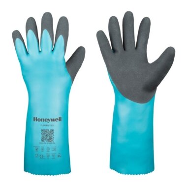 Cimdi HONEYWELL Flextril Flocked, aizsargā pret ķīmiskām vielām