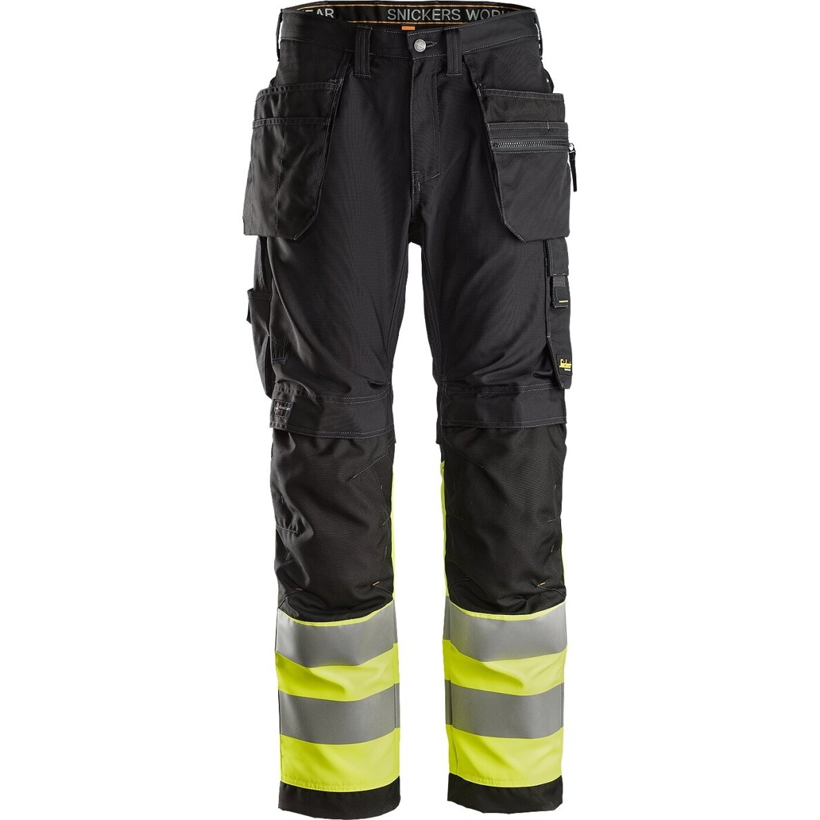 Darba bikses ar piekarināmām kabatām SNICKERS WORKWEAR AllroundWork Hi-Vis Darba bikses ar piekarināmām kabatām SNICKERS WORKWEAR AllroundWork Hi-Vis