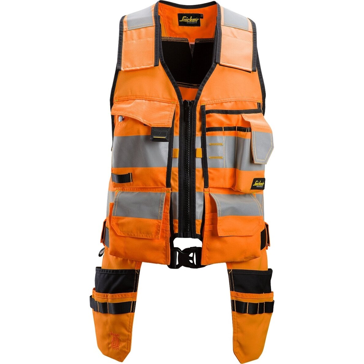 Darba instrumentu veste, 1. klase SNICKERS WORKWEAR AllroundWork Hi-Vis Darba instrumentu veste, 1. klase SNICKERS WORKWEAR AllroundWork Hi-Vis
