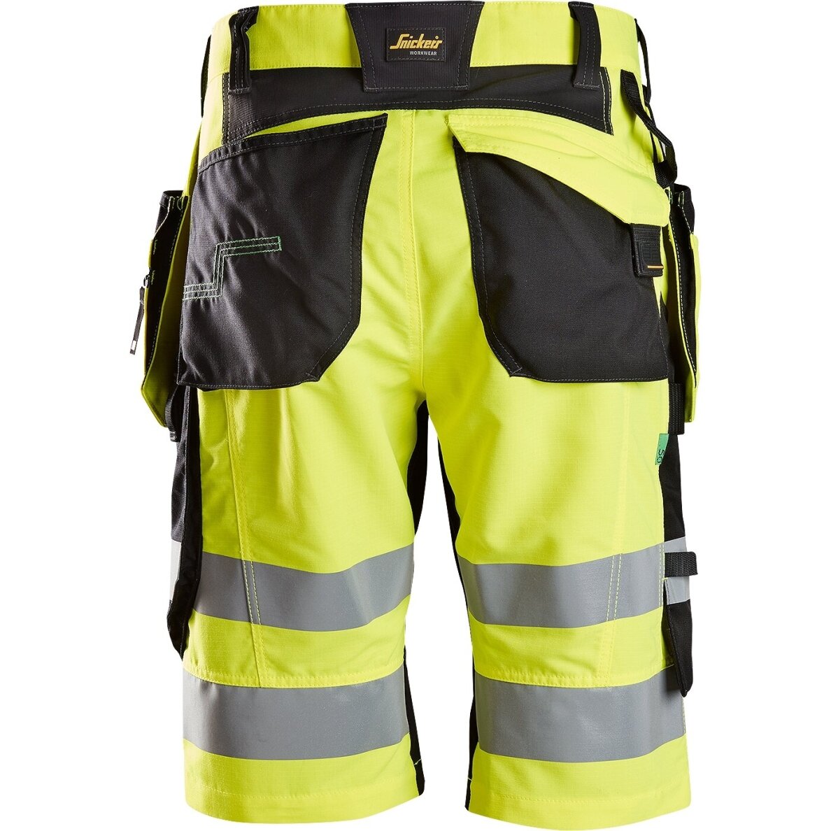 Darba šorti ar piekarināmām kabatām FlexiWork Hi-Vis SNICKERS WORKWEAR, 1. klase 1 Darba šorti ar piekarināmām kabatām FlexiWork Hi-Vis SNICKERS WORKWEAR, 1. klase 1