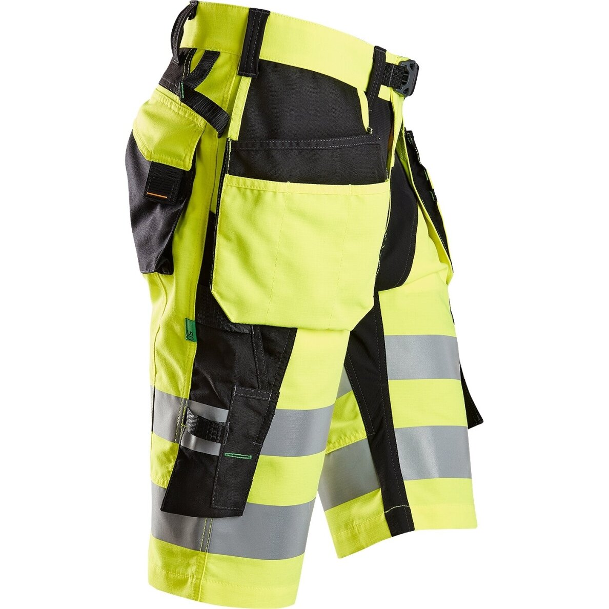 Darba šorti ar piekarināmām kabatām FlexiWork Hi-Vis SNICKERS WORKWEAR, 1. klase 2