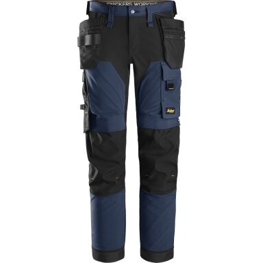 Darba bikses ar iekarināmām kabatām AllroundWork Softshell SNICKERS WORKWEAR