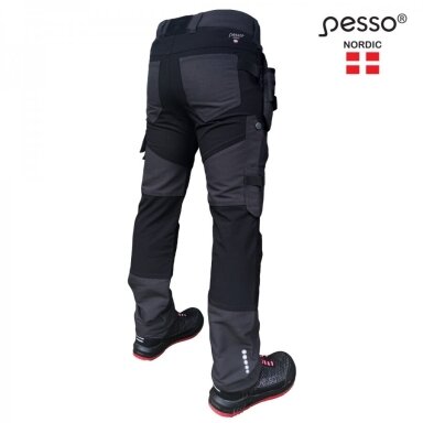 Darbo kelnės Pesso KD126P TITAN Flexpro, pilkos Darbo kelnės Pesso KD126P TITAN Flexpro, pilkos