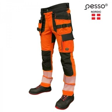 Darba bikses Pesso KD135 Uranus, oranža