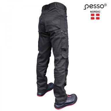Darbo kelnės PESSO KDSTRETCHP stretch, pilkos