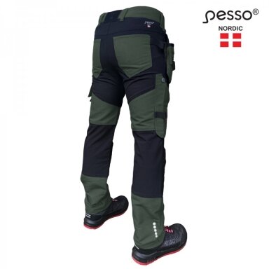 Darbo kelnės Pesso TITAN Flexpro KD125Z, chaki