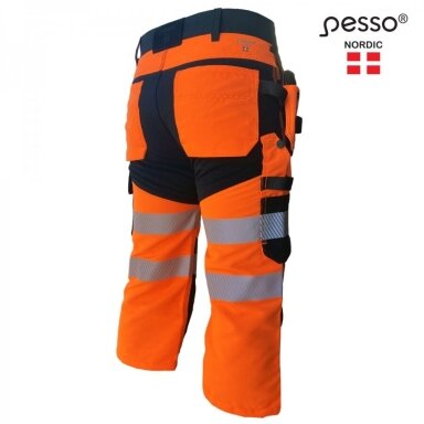 Darbo bridžai Pesso URANUS Flexpro 135, oranžiniai Darbo bridžai Pesso URANUS Flexpro 135, oranžiniai