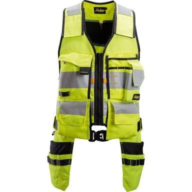 Darba instrumentu veste, 1. klase SNICKERS WORKWEAR AllroundWork Hi-Vis, dzeltena