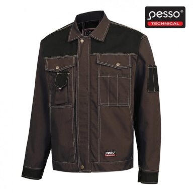 Darba jaka Pesso DSRD Twill, tumši brūna