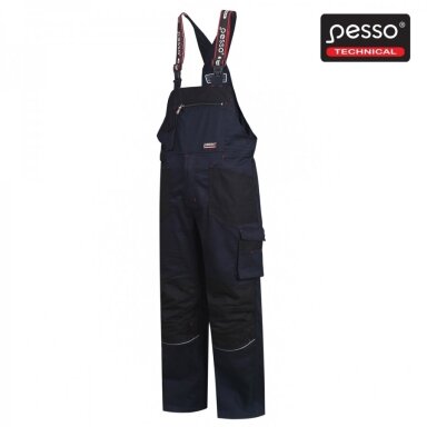 Darbo puskombinezonis Pesso DP215M Twill Stretch Darbo puskombinezonis Pesso DP215M Twill Stretch