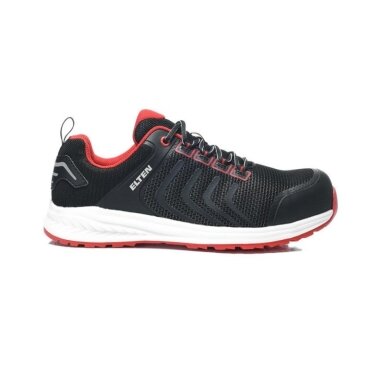 Darbo batai ELTEN Livas black red low ESD S1P, juodi