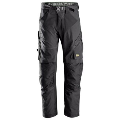 SNICKERS WORKWEAR FlexiWork 6903 darba bikses, melnas