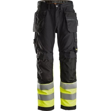 Darba bikses ar piekarināmām kabatām SNICKERS WORKWEAR AllroundWork Hi-Vis Darba bikses ar piekarināmām kabatām SNICKERS WORKWEAR AllroundWork Hi-Vis