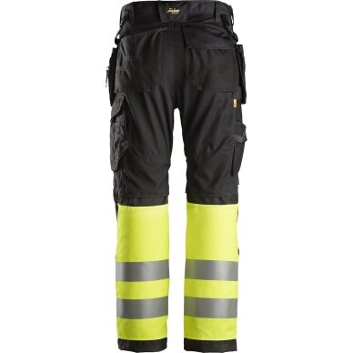 Darba bikses ar piekarināmām kabatām SNICKERS WORKWEAR AllroundWork Hi-Vis 1 Darba bikses ar piekarināmām kabatām SNICKERS WORKWEAR AllroundWork Hi-Vis 1