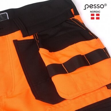 Darbo kelnės Pesso KD135 Uranus, oranžinė 13 Darbo kelnės Pesso KD135 Uranus, oranžinė 13