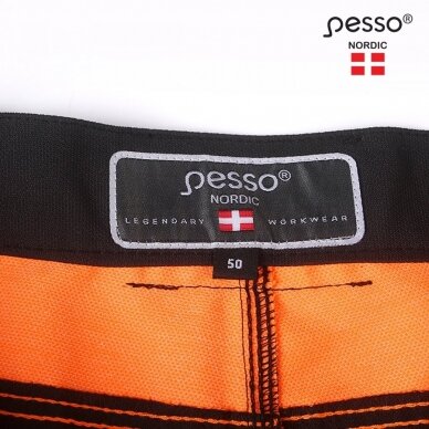 Darbo kelnės Pesso KD135 Uranus, oranžinė 6