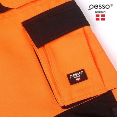 Darbo kelnės Pesso KD135 Uranus, oranžinė 9 Darbo kelnės Pesso KD135 Uranus, oranžinė 9