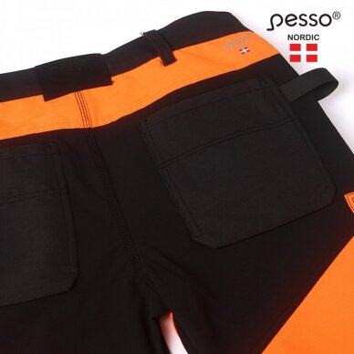 Darbo kelnės Pesso KD135 Uranus, oranžinė 3