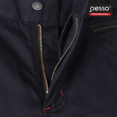 Darbo kelnės PESSO KD215M stretch, mėlynos 9 Darbo kelnės PESSO KD215M stretch, mėlynos 9