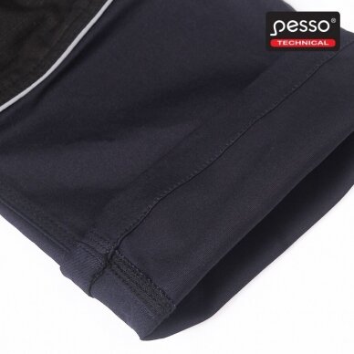 Darbo kelnės PESSO KD215M stretch, mėlynos 10 Darbo kelnės PESSO KD215M stretch, mėlynos 10