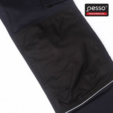 Darbo kelnės PESSO KD215M stretch, mėlynos 12 Darbo kelnės PESSO KD215M stretch, mėlynos 12